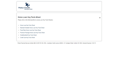 Desktop Screenshot of policecredit.infocast.com.au
